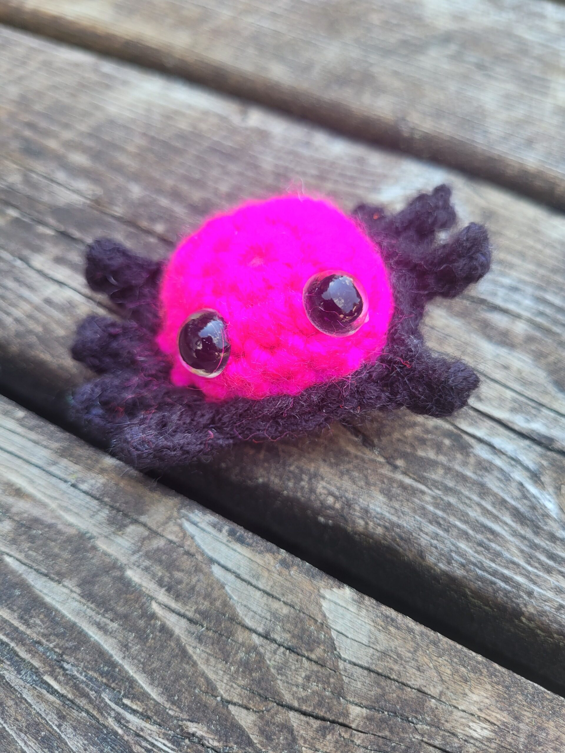 araignée gabriel - amigurumi