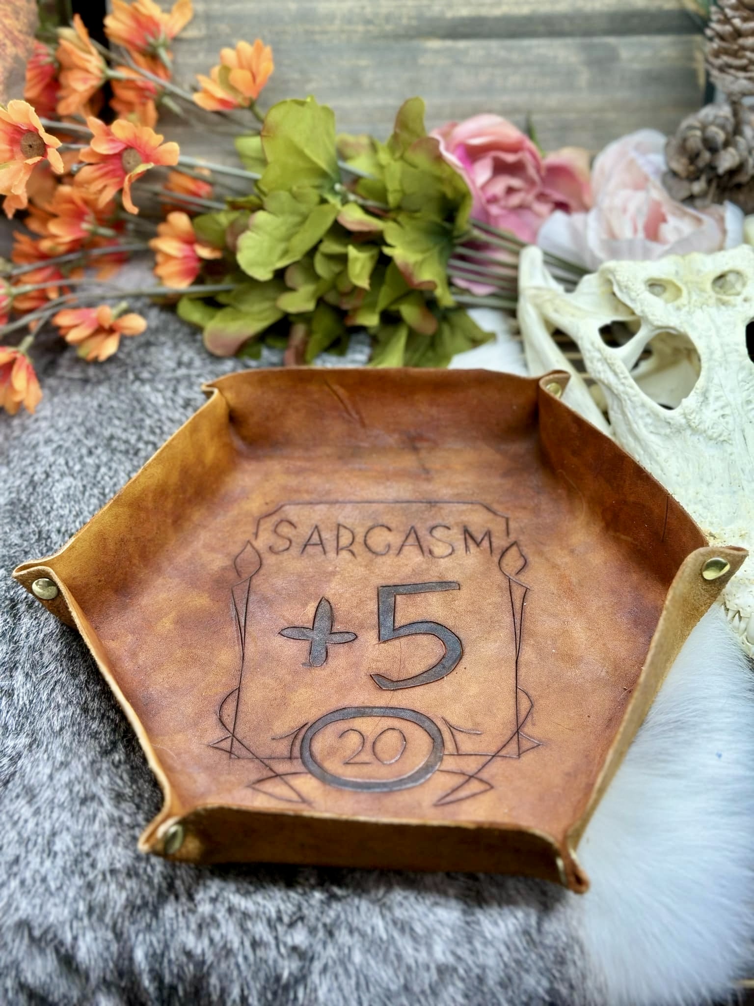 Plateau à dés Sarcasme / Sarcasm Dice Tray