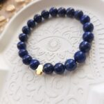 Bracelet lapis lazuli et main de Fatma – Image 2