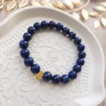 Bracelet lapis lazuli et main de Fatma