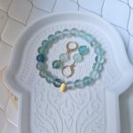 Bracelet fluorite main de fatma – Image 2