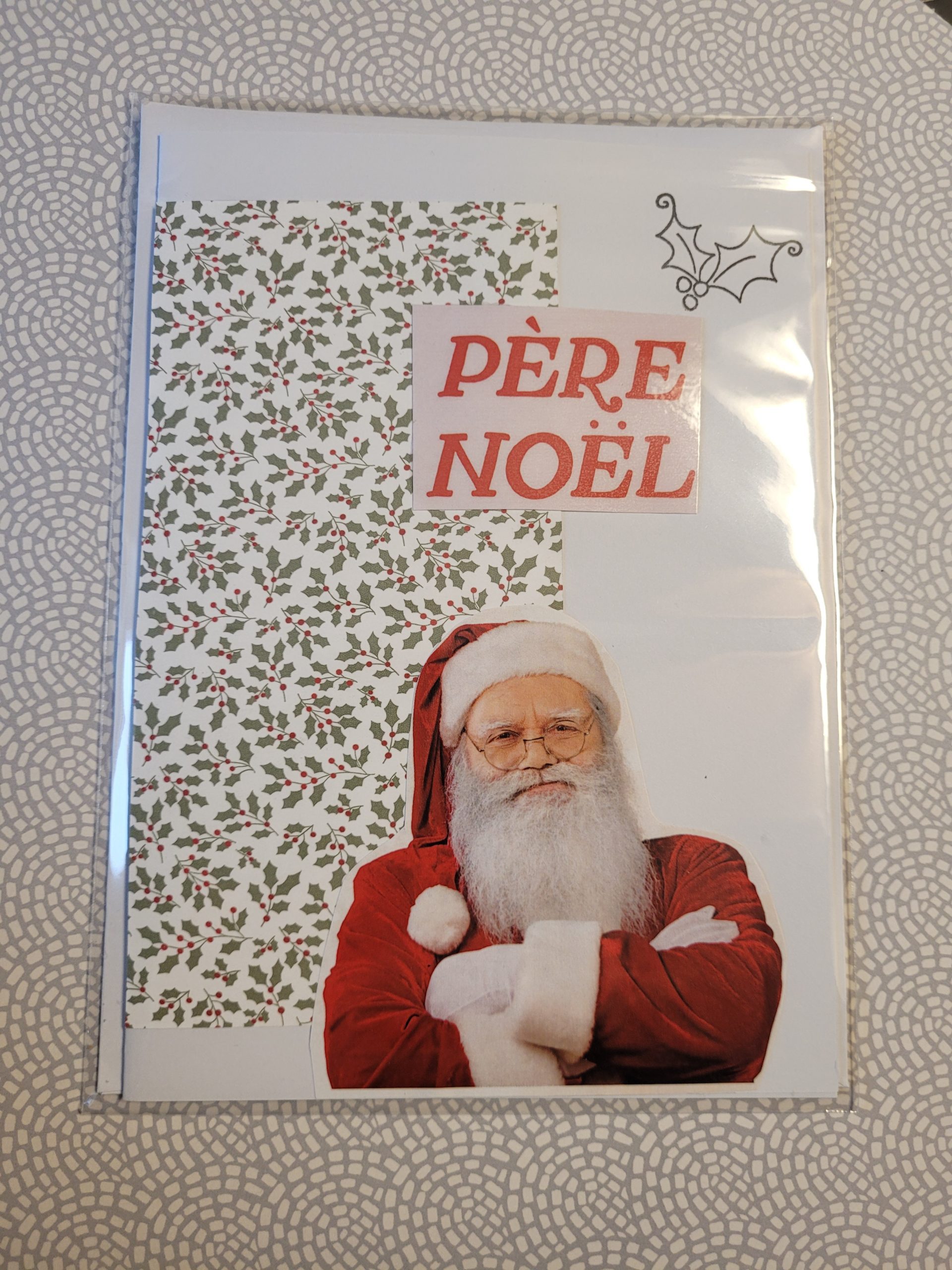 carte de noel pere noel