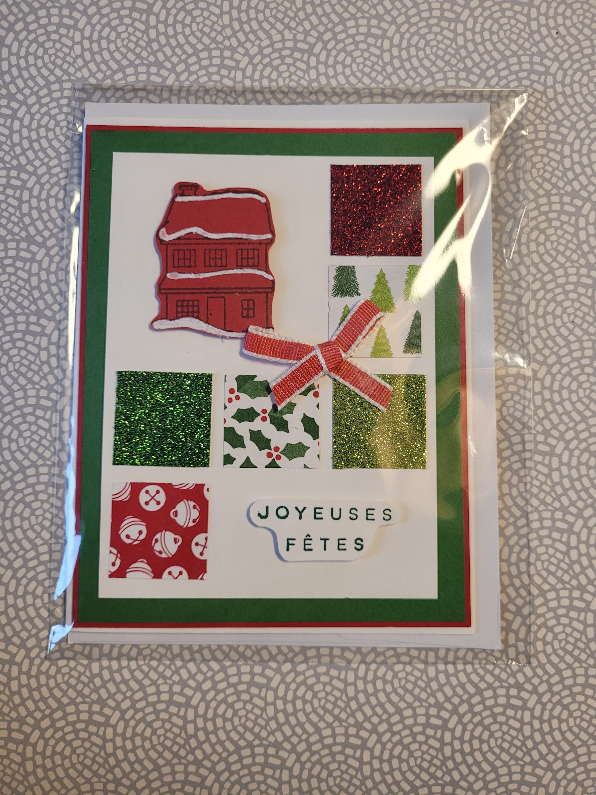 carte de noel petit carrée