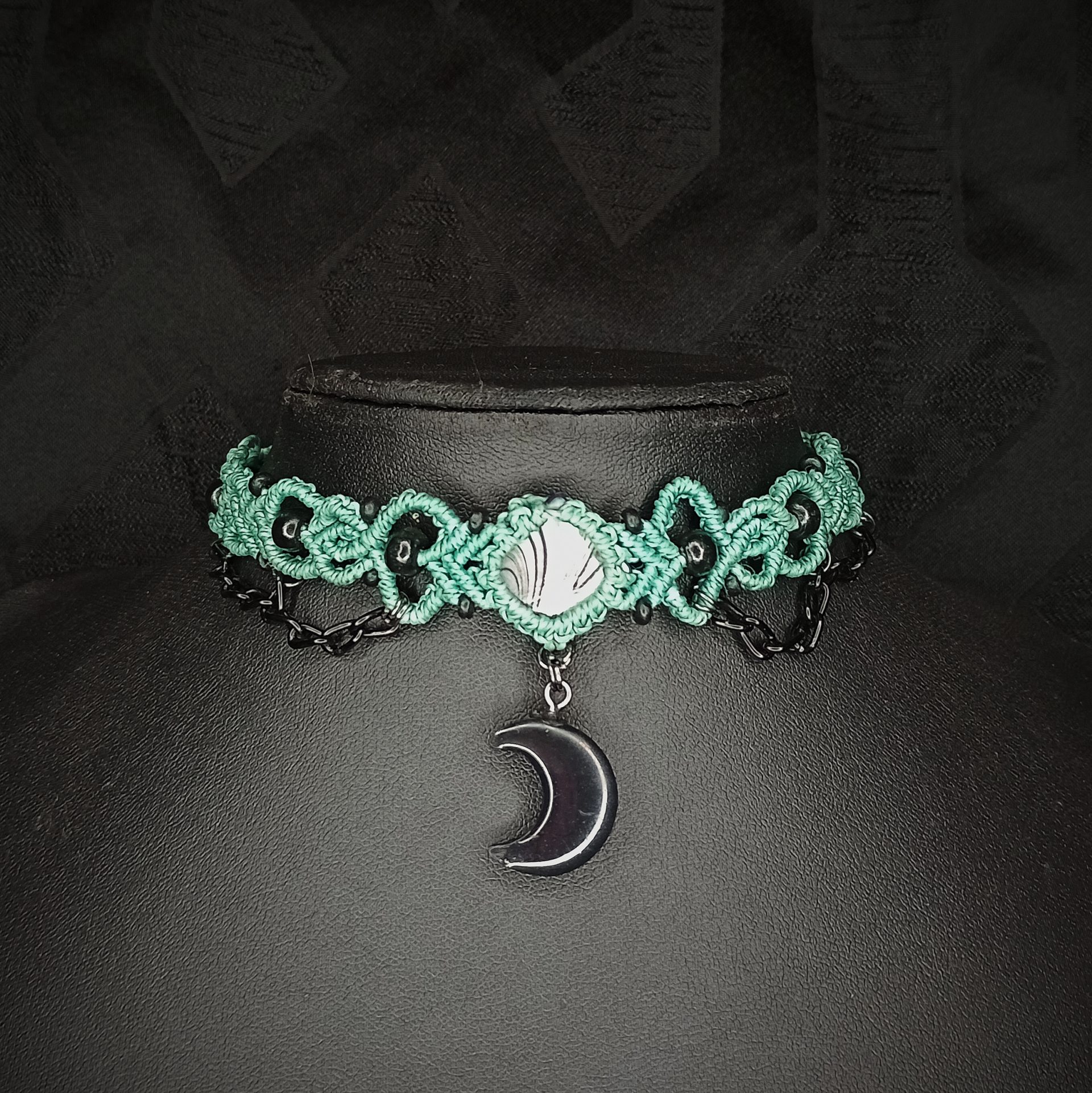 Choker Lune Noire
