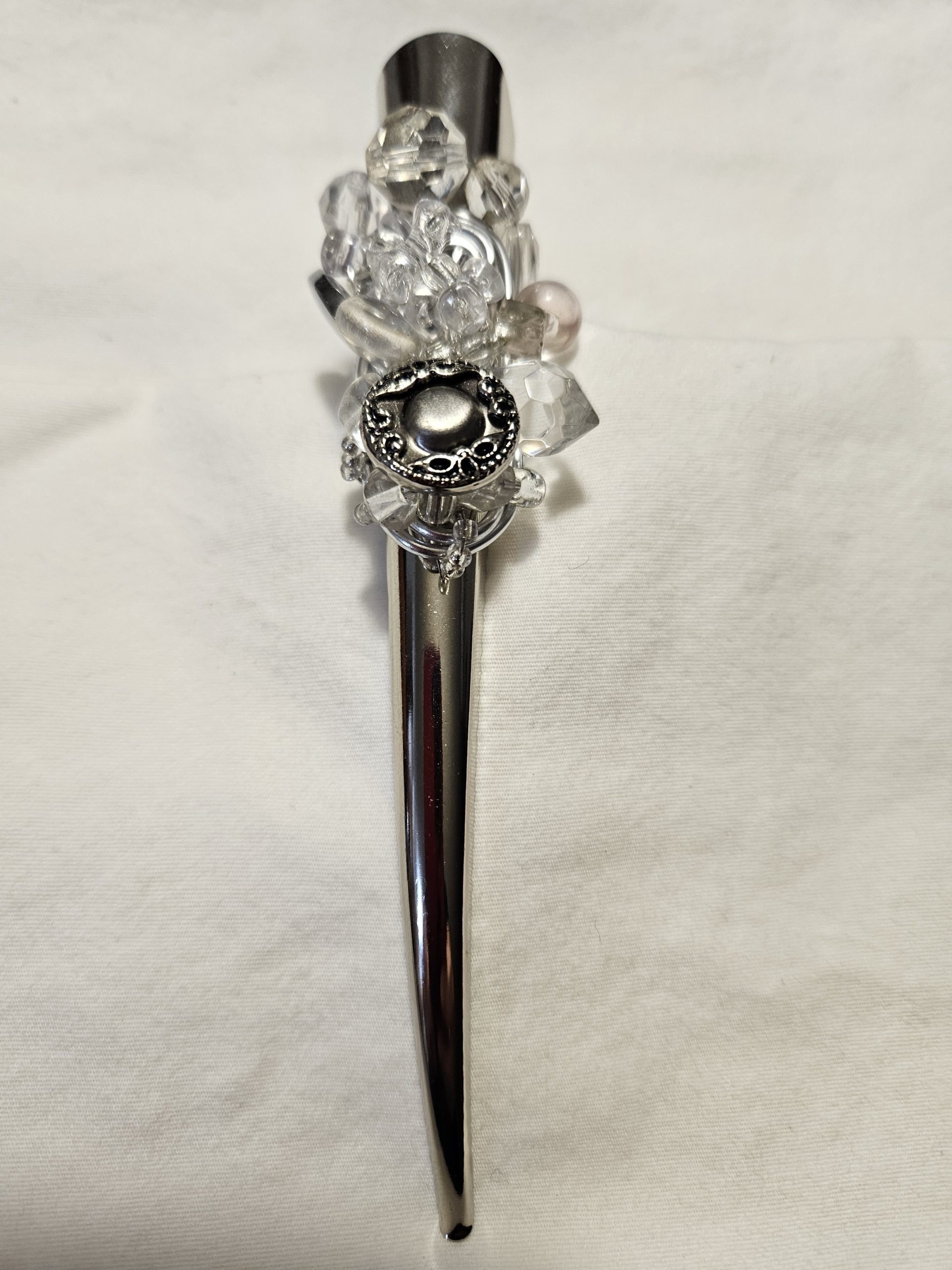 Pince à cheveux unique cristal