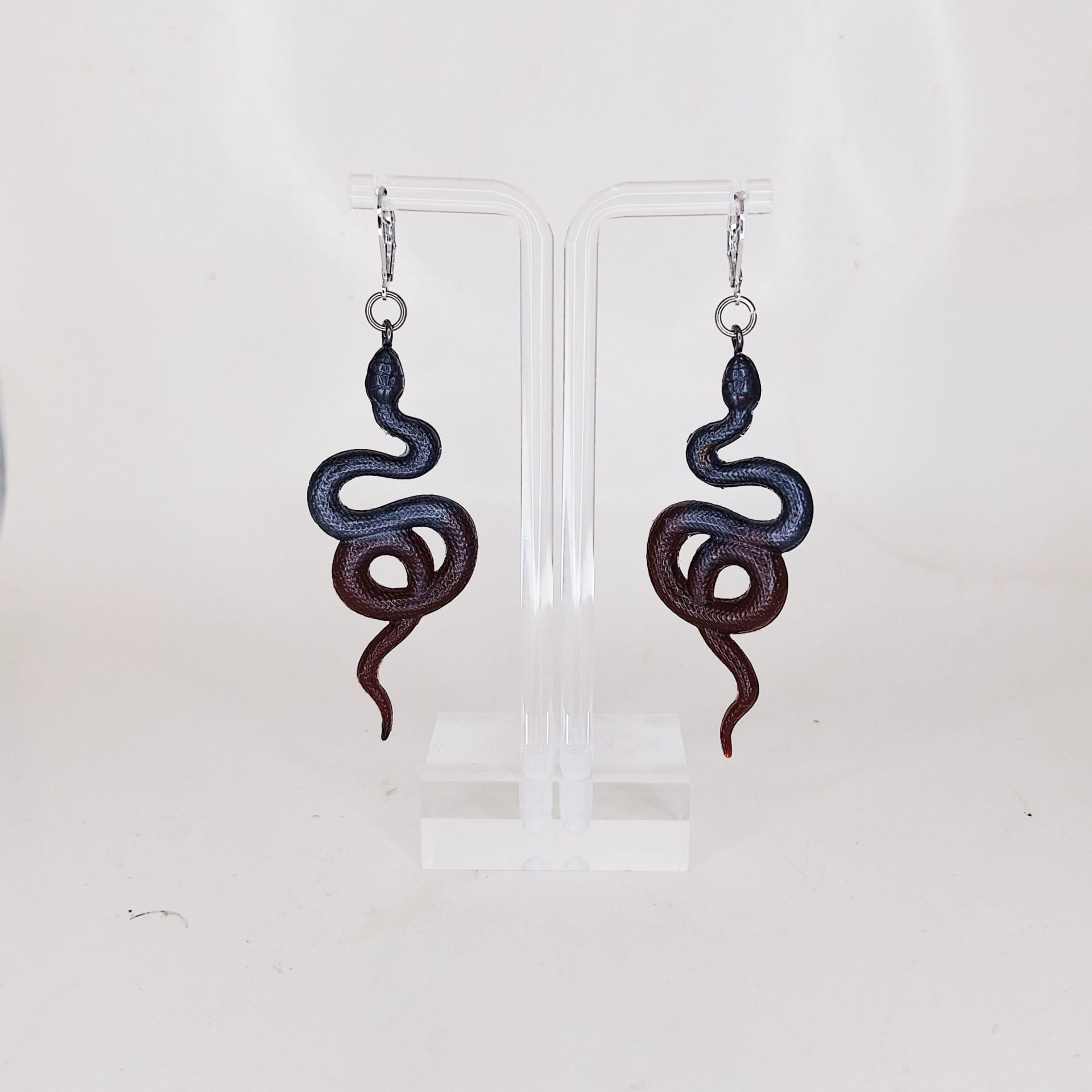Boucles d'oreilles Serpents Gothiques