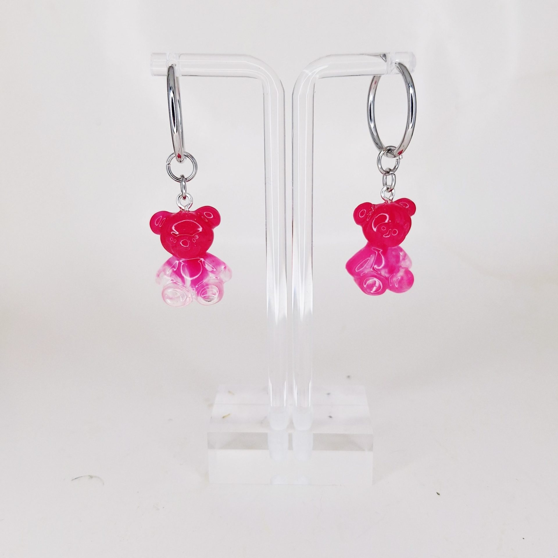 Boucles d'oreilles Gummy Bear Baby Pink