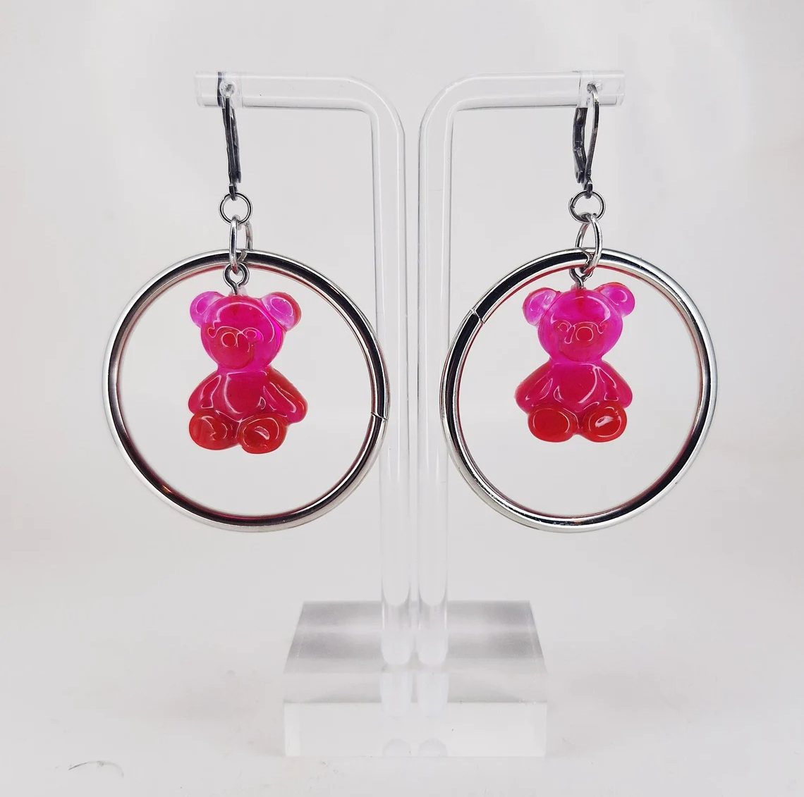 Boucles d'oreilles Gummy Bear Rose