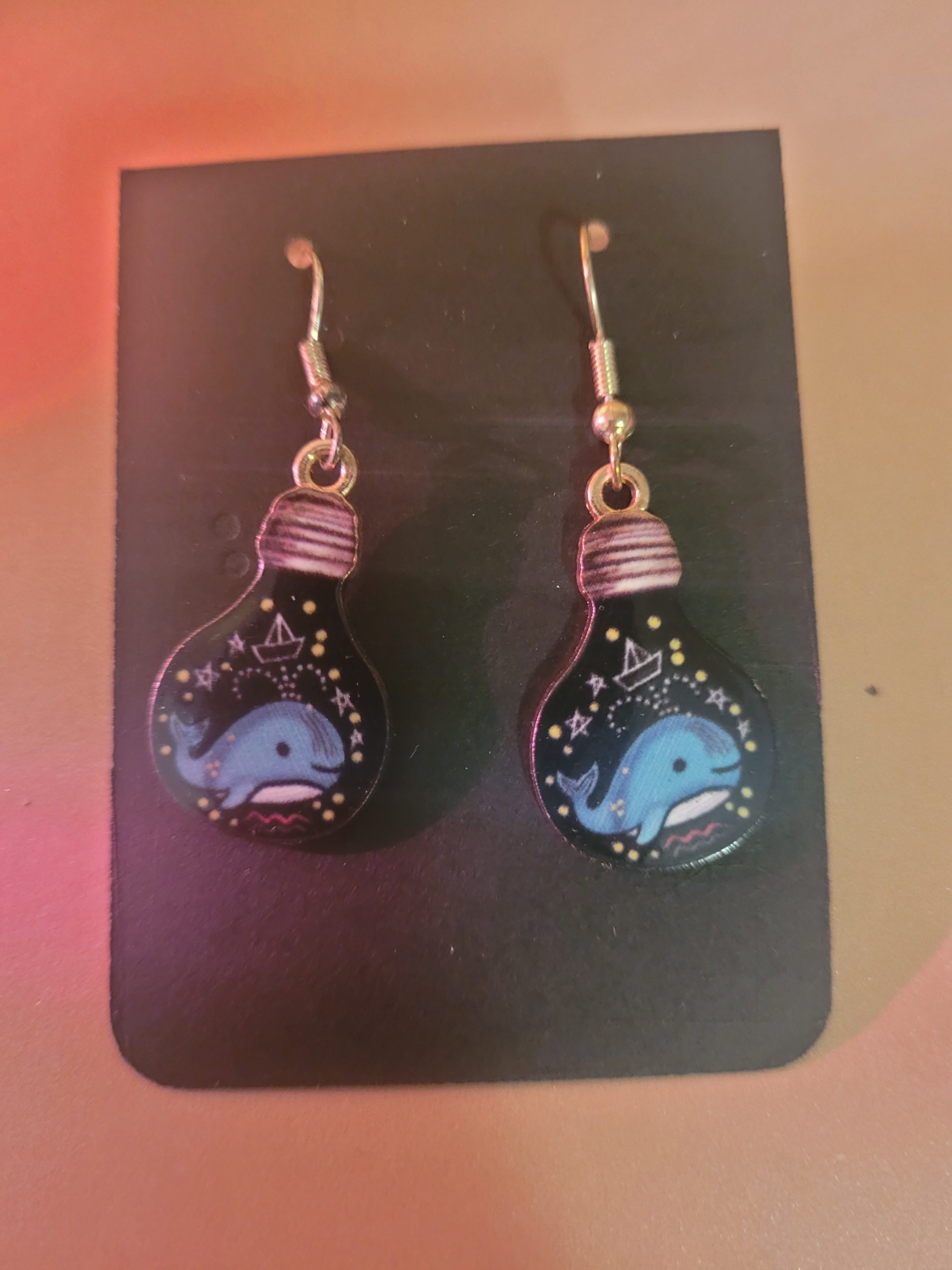 boucle d'oreille poisson