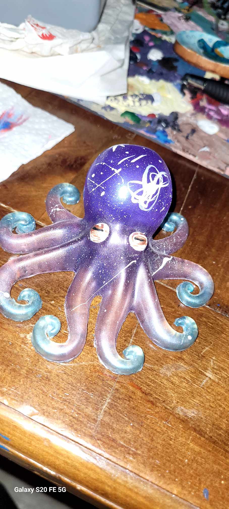 pieuvre en epoxy