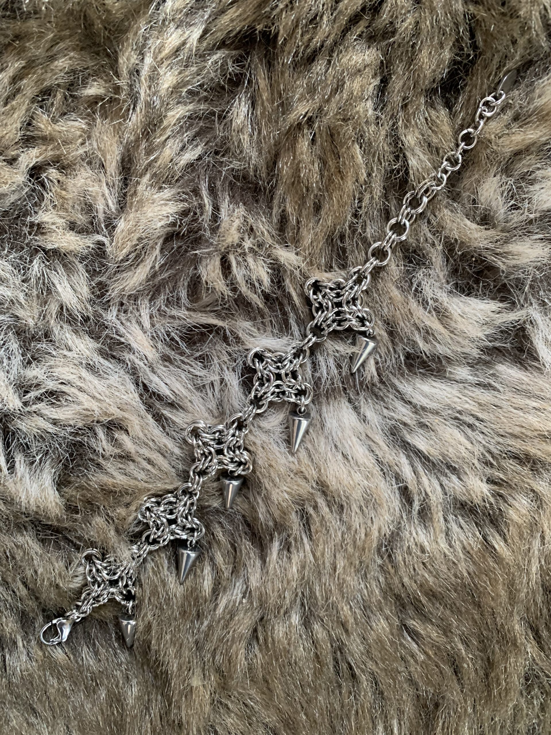 Bracelet Cotte de Mailles Diamand Byzantin