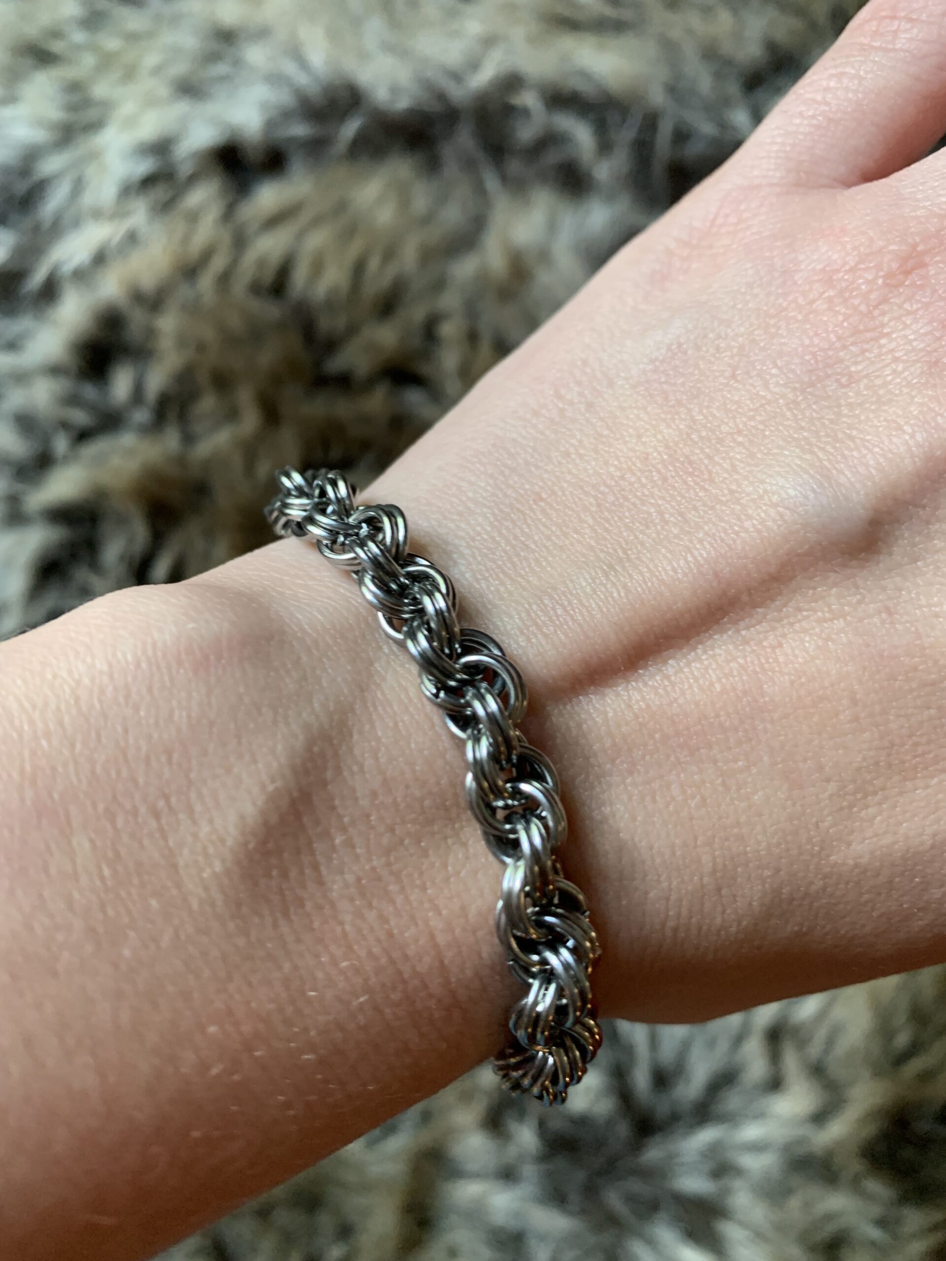 Bracelet Cotte de Mailles Hélix