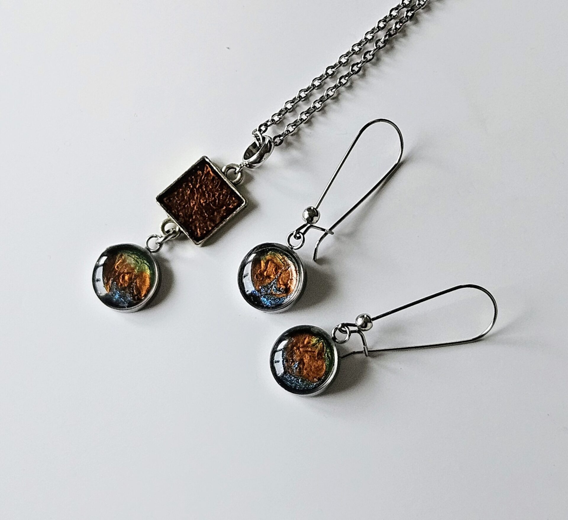 Ensemble Les nébuleuses 8 | Collier et boucles