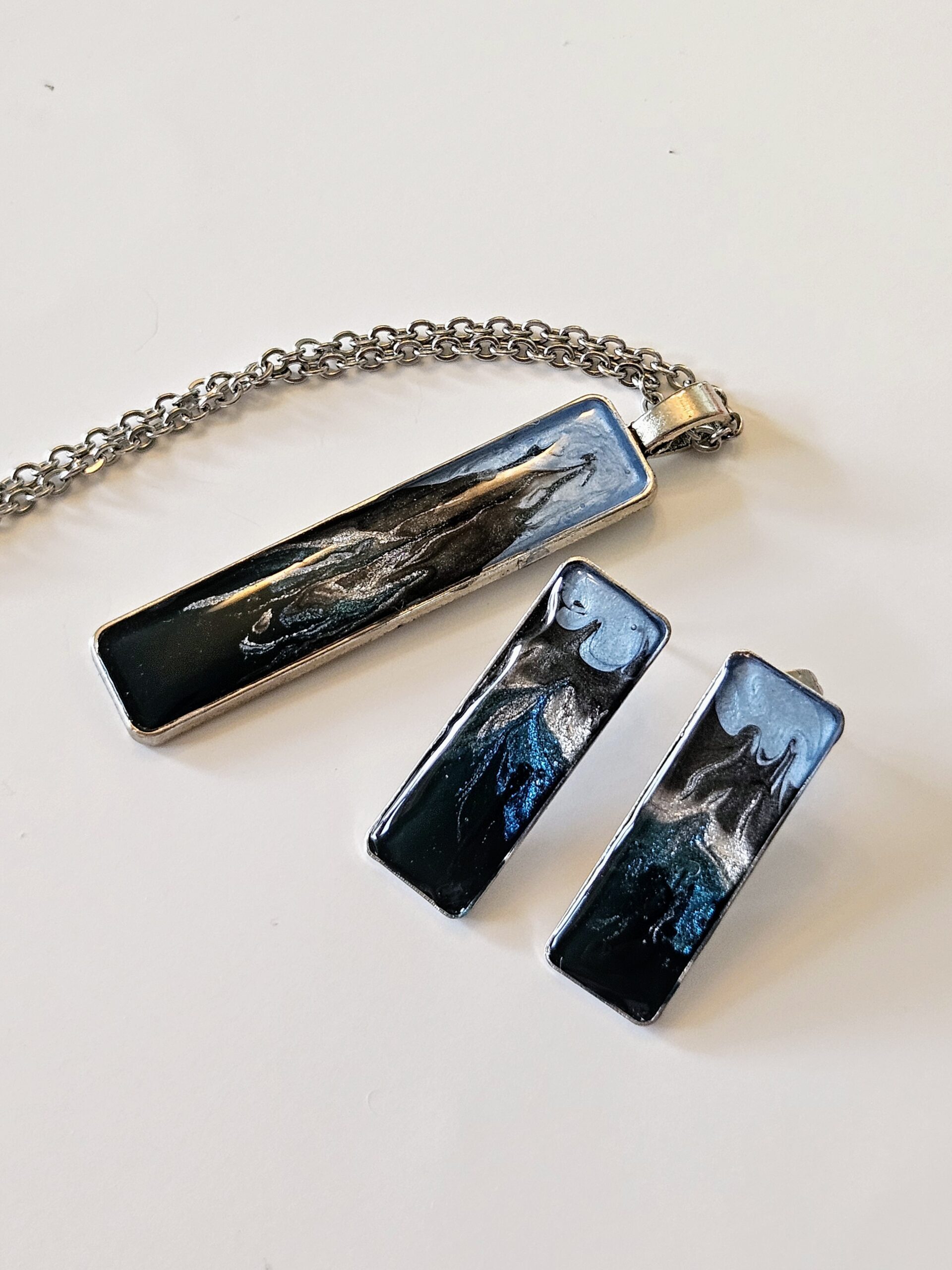 Fujï | Ensemble collier et boucles