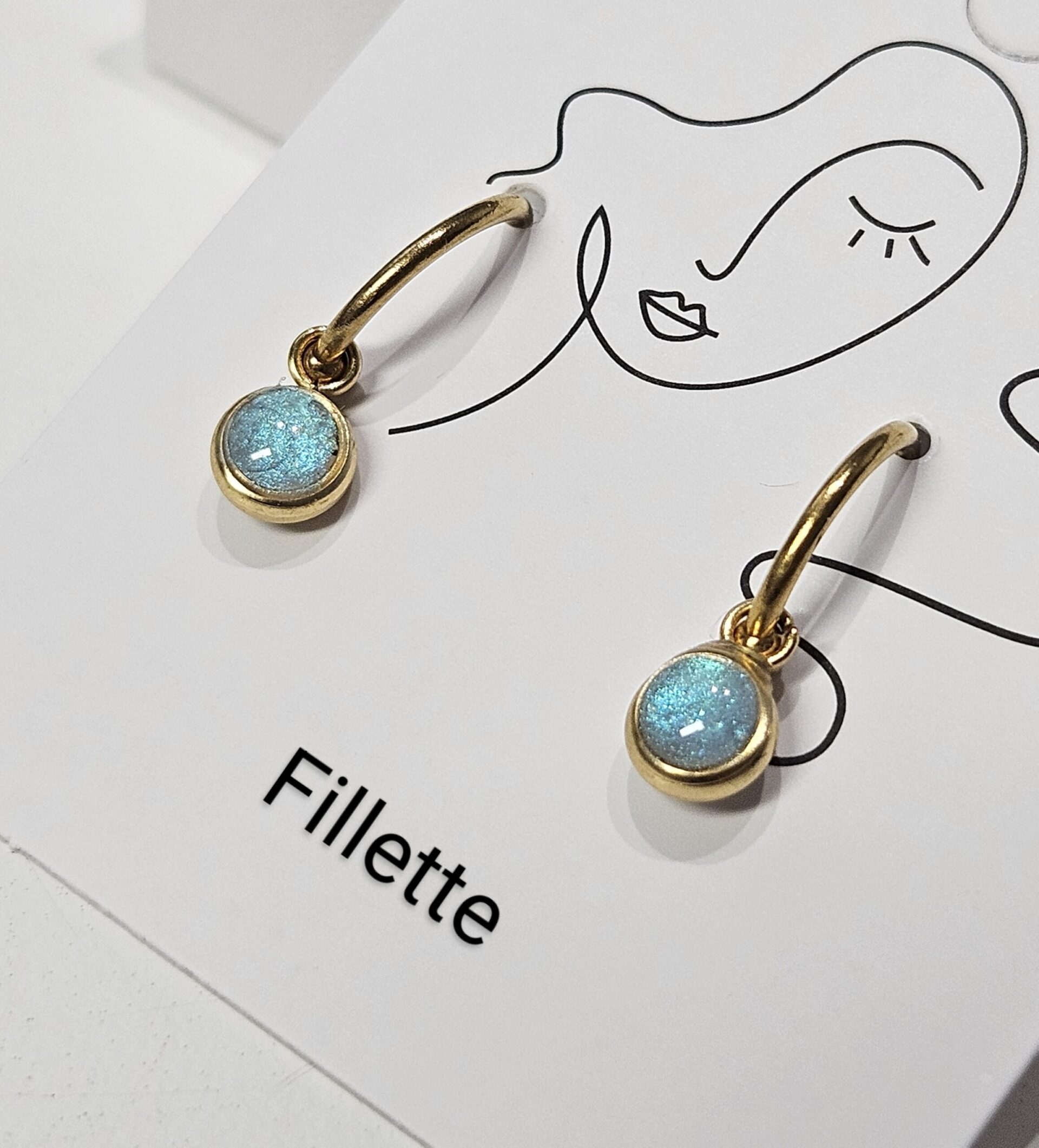 Fillette océan | Boucles d'oreilles