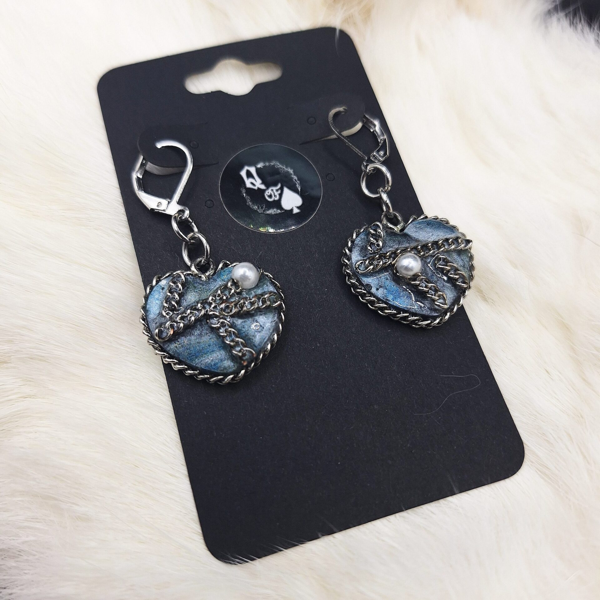 Boucles d'oreille Coeurs Enchaînés