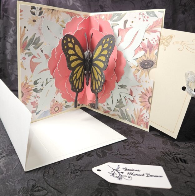 Carte réutilisable pop up