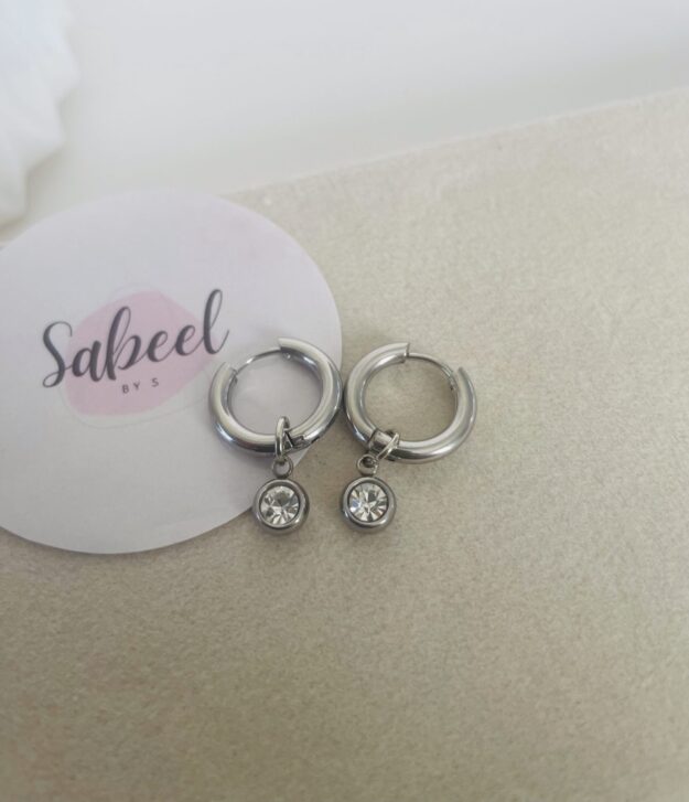 Boucles d'oreilles strass