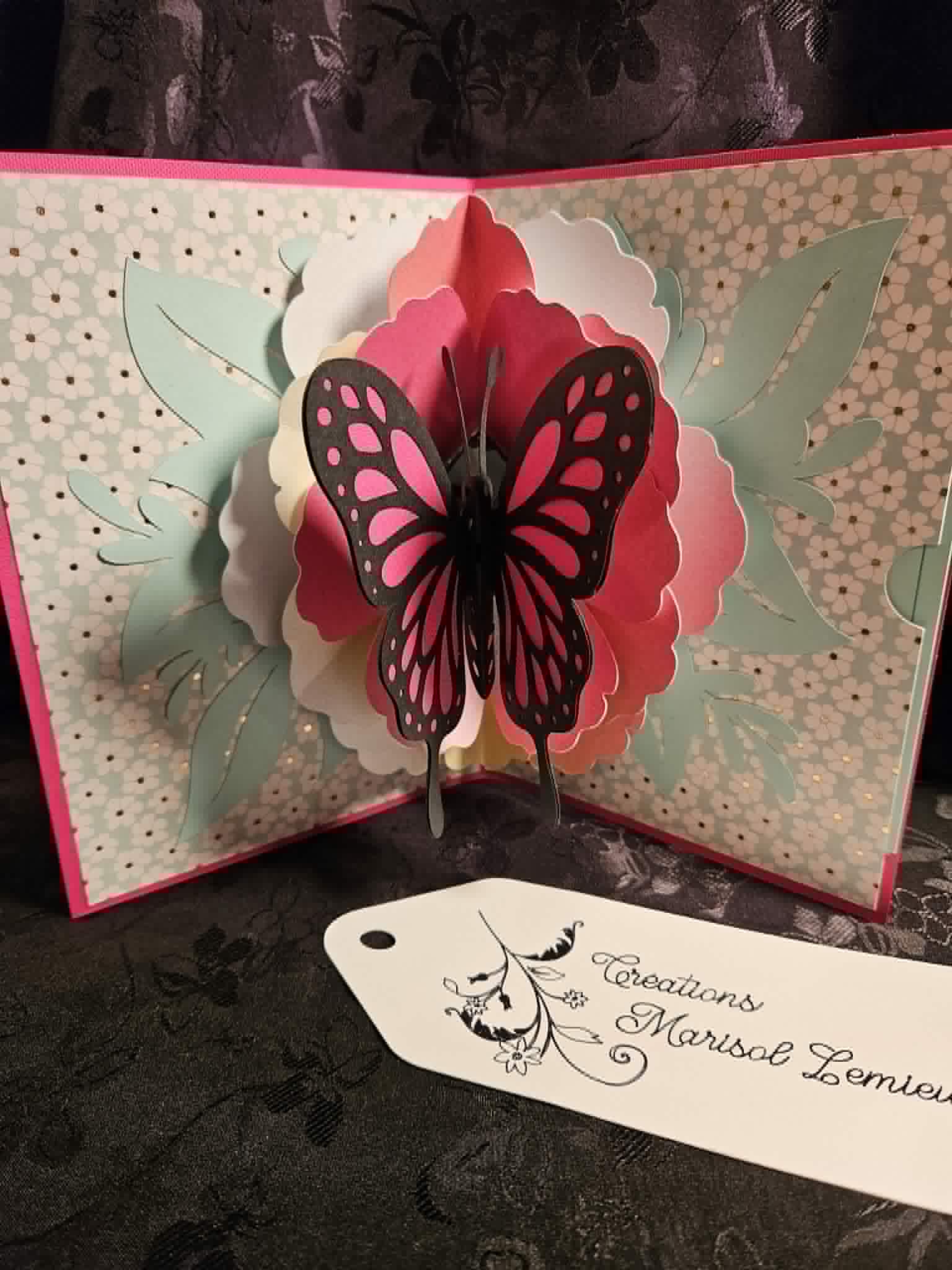 Carte Pop-up réutilisable