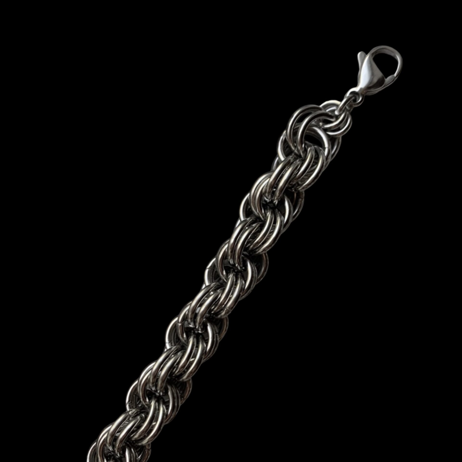 “Spiral” Bracelet Cotte de Mailles