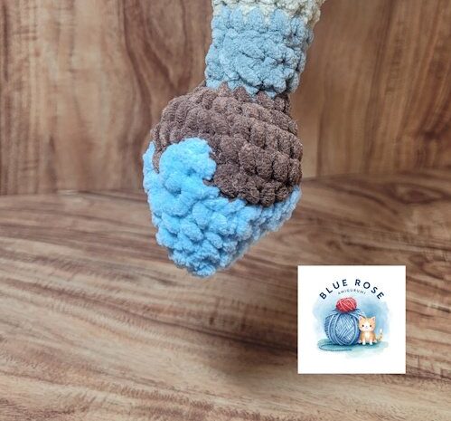 Pinceau avec peinture bleu (backpack buddy)